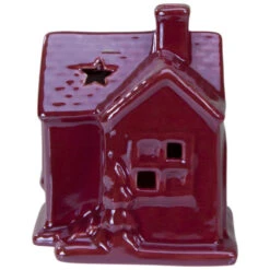 Northlight Ceramic House With Star Cutouts Christmas Decoration - 4" 12 Northlight Ceramic House With Star Cutouts Christmas Decoration - 4" -Northlight Christmas northlight q587333 3 76399.1604628875