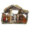 Northlight 18" Traditional Christmas Nativity With Stable House Decoration -Northlight Christmas northlight qr59198 72695.1605666733