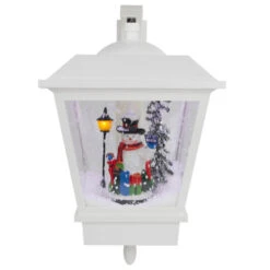 Northlight LED Lighted Musical Snowman Christmas Street Lamp Decoration - 17.75" -Northlight Christmas northlight r64859 1 29519.1670057681