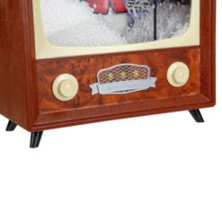 Northlight LED Lighted Musical Snowing Snowman TV Set Christmas Decoration - 12" -Northlight Christmas northlight r91786 4 46434.1661885805