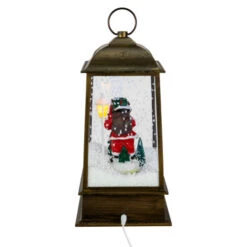 Northlight LED Lighted Snowing And Musical Santa Christmas Lantern - 13.5" 8 Northlight LED Lighted Snowing And Musical Santa Christmas Lantern - 13.5" -Northlight Christmas northlight r92473 3 53374.1661885816