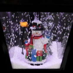 Northlight 17.75" Lighted And Musical Wall Mounted Snowing Christmas Street Lamp -Northlight Christmas northlight r93941 on20black 220copy 33281.1668587296