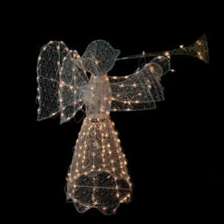 Northlight Lighted 3D Trumpeting Angel Outdoor Christmas Decoration - 44" - Clear Lights 7 Northlight Lighted 3D Trumpeting Angel Outdoor Christmas Decoration - 44" - Clear Lights -Northlight Christmas northlight rp20bmd 104160 3 19049.1599787105
