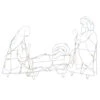 Northlight 3-Piece Lighted Holy Family Nativity Scene Outdoor Christmas Decoration Set