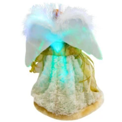 Northlight Color-Changing Fiber Optic Angel Christmas Tree Topper - 12" - Gold -Northlight Christmas northlight rp97050 04 27685.1727404100