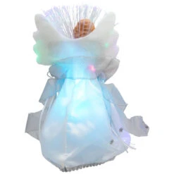 Northlight Color-changing Fiber Optic Angel With Rose Christmas Tree Topper - 12" - White 13 Northlight Color-changing Fiber Optic Angel With Rose Christmas Tree Topper - 12" - White -Northlight Christmas northlight rp97052 04 74947.1727404099