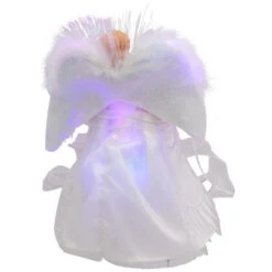 Northlight Fiber Optic Color-Changing Angel With Dove Christmas Tree Topper - 12" - White 13 Northlight Fiber Optic Color-Changing Angel With Dove Christmas Tree Topper - 12" - White -Northlight Christmas northlight rp97057 04 47042.1727404097