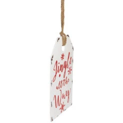 Northlight "Jingle All The Way" Metal Christmas Wall Sign - 12" -Northlight Christmas northlight sb87836 2 sample 28648.1669970840