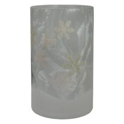 Northlight 10" Deer, Pine And Snowflakes Hand Painted Flameless Glass Christmas Candle Holder 12 Northlight 10" Deer, Pine And Snowflakes Hand Painted Flameless Glass Christmas Candle Holder -Northlight Christmas northlight se91533 1 42913.1605147741