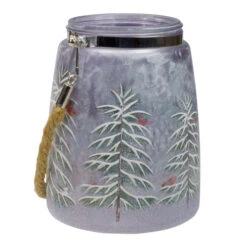 Northlight 6.25" Hand-Painted Pine Trees And Cardinals Flameless Glass Christmas Candle Holder 11 Northlight 6.25" Hand-Painted Pine Trees And Cardinals Flameless Glass Christmas Candle Holder -Northlight Christmas northlight se91541 1 83499.1605147745