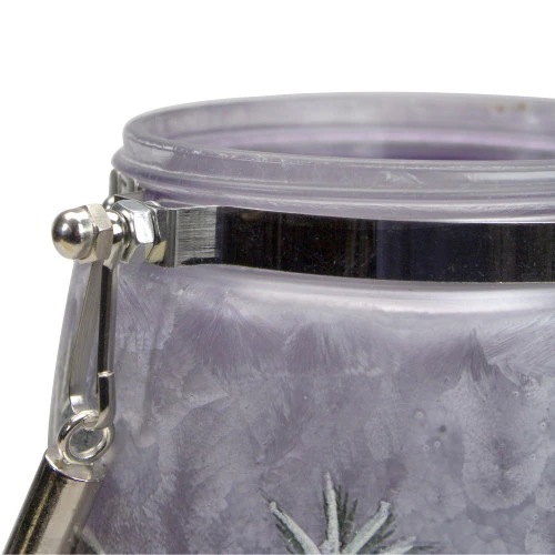 Northlight 6.25" Hand-Painted Pine Trees And Cardinals Flameless Glass Christmas Candle Holder 7 Northlight 6.25" Hand-Painted Pine Trees And Cardinals Flameless Glass Christmas Candle Holder - Image 5