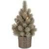 Northlight LED Potted Metallic Glitter Artificial Christmas Tree - 10.25" - Clear Lights 1 Northlight LED Potted Metallic Glitter Artificial Christmas Tree - 10.25" - Clear Lights -Northlight Christmas northlight sf89176 1 sample 03028.1601169974