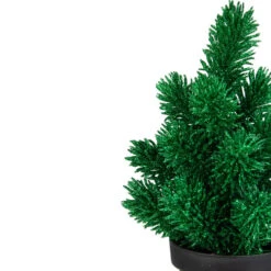 Northlight Potted Glittered Artificial Pine Christmas Tree - 8.5" - Green - Unlit -Northlight Christmas northlight sf89180 2 sample 38929.1601169974