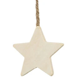 Northlight Holly Branch With Stars And Pinecones Christmas Wall Decoration - 20.75" - Red -Northlight Christmas northlight sh96103 04 40007.1721349700