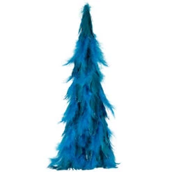 Northlight Two-Tone Layered Glitter Feather Cone Tree Christmas Decoration - 19.5" - Turquoise 9 Northlight Two-Tone Layered Glitter Feather Cone Tree Christmas Decoration - 19.5" - Turquoise -Northlight Christmas northlight sh96145 sh96148 01 93994.1727404097
