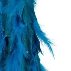 Northlight Two-Tone Layered Glitter Feather Cone Tree Christmas Decoration - 19.5" - Turquoise 13 Northlight Two-Tone Layered Glitter Feather Cone Tree Christmas Decoration - 19.5" - Turquoise -Northlight Christmas northlight sh96145 sh96148 04 96825.1727404097