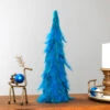 Northlight Two-Tone Layered Glitter Feather Cone Tree Christmas Decoration - 19.5" - Turquoise 2 Northlight Two-Tone Layered Glitter Feather Cone Tree Christmas Decoration - 19.5" - Turquoise -Northlight Christmas northlight sh96145 styled 01 44221.1727404097