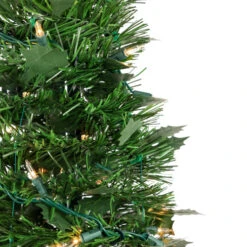Northlight 4' Pre-Lit Green Tinsel Pop-Up Artificial Christmas Tree, Clear Lights 11 Northlight 4' Pre-Lit Green Tinsel Pop-Up Artificial Christmas Tree, Clear Lights -Northlight Christmas northlight sm92148 2 17778.1647998797