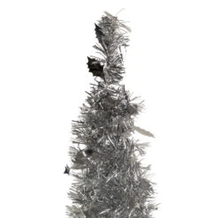 Northlight 6' Silver Tinsel Pop-Up Artificial Christmas Tree, Unlit 10 Northlight 6' Silver Tinsel Pop-Up Artificial Christmas Tree, Unlit -Northlight Christmas northlight sm92168 3 02926.1647998796