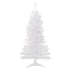Northlight 4' Pre-Lit Woodbury White Pine Slim Artificial Christmas Tree, Multi Lights