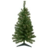 Northlight 3' Pre-Lit Oakridge Noble Fir Artificial Christmas Tree, Clear Lights