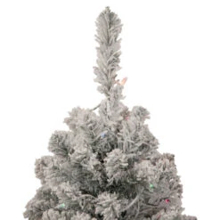 Northlight 3' Pre-Lit Medium Heavily Flocked Madison Pine Artificial Christmas Tree, Multi Lights 11 Northlight 3' Pre-Lit Medium Heavily Flocked Madison Pine Artificial Christmas Tree, Multi Lights -Northlight Christmas northlight sm92928 2 50665.1659036532