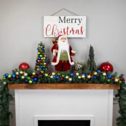 Northlight Shatterproof Ball Christmas Tree With Tinsel - 15.75" - Multicolor -Northlight Christmas northlight sm937902c20sm93800 styled 11279.1688047974