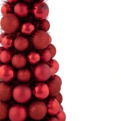 Northlight 3-Finish Shatterproof Ball Christmas Tree With Tinsel - 15.75" - Red 10 Northlight 3-Finish Shatterproof Ball Christmas Tree With Tinsel - 15.75" - Red -Northlight Christmas northlight sm93796 3 50606.1666337514