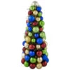 Northlight Shatterproof Ball Christmas Tree With Tinsel - 15.75" - Multicolor 1 Northlight Shatterproof Ball Christmas Tree With Tinsel - 15.75" - Multicolor -Northlight Christmas northlight sm93800 1 42026.1666337514
