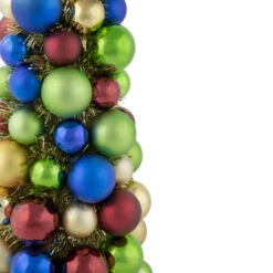 Northlight Shatterproof Ball Christmas Tree With Tinsel - 15.75" - Multicolor -Northlight Christmas northlight sm93800 2 36370.1666337515