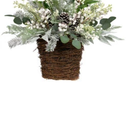 Berries And Pinecones Frosted Artificial Christmas Decoration - 28" -Northlight Christmas northlight sm95358 02 98585.1701105507