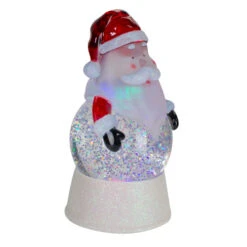 Northlight LED Lighted Color Changing Santa Christmas Snow Globe - 7" -Northlight Christmas northlight sr91088 1 03343.1618414097