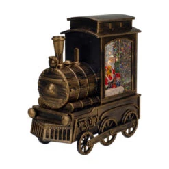 Northlight 6.75" Lighted Black Train Christmas Snow Globe With Santa 9 Northlight 6.75" Lighted Black Train Christmas Snow Globe With Santa -Northlight Christmas northlight sr91095 1 37391.1665433302