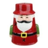 Northlight Ceramic Santa Christmas Gnome Tealight Candle Holder - 7.25" - Red -Northlight Christmas northlight tc28055 80802.1587644096