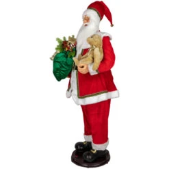 Northlight 5' Deluxe Traditional Animated And Musical Dancing Santa Claus Christmas Figure -Northlight Christmas northlight tj38540 2 25755.1680803016
