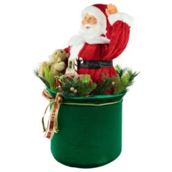 Northlight LED Lighted And Animated Gift Bag With Santa Claus Christmas Figure - 32" 9 Northlight LED Lighted And Animated Gift Bag With Santa Claus Christmas Figure - 32" -Northlight Christmas northlight tj93868 3 90767.1674553299