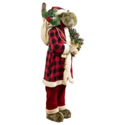 Northlight Moose Santa Claus Standing Christmas Figure - 48" -Northlight Christmas northlight tj93870 2 46965.1680607689