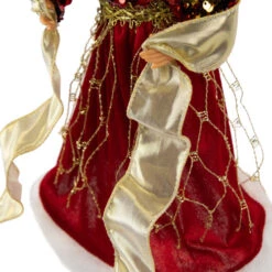Northlight Metallic And Sequin Angel Christmas Tree Topper - 12" - Red And Gold - Unlit 15 Northlight Metallic And Sequin Angel Christmas Tree Topper - 12" - Red And Gold - Unlit -Northlight Christmas northlight tj99308 06 11091.1693584224