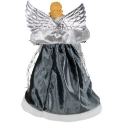 Northlight Sequined Angel With Wings Christmas Tree Topper Unlit - 12" -Northlight Christmas northlight tj99309 04 55001.1693669213