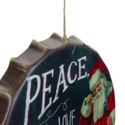 Northlight 11.75" Red And White Peace, Joy And Love Christmas Wall Decor -Northlight Christmas northlight tn91437 4 03600.1606358258