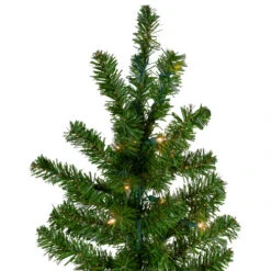 Northlight 7.5' Pre-Lit Medium Canadian Pine Artificial Christmas Wall Tree - Clear Lights -Northlight Christmas northlight v27378 2 13132.1588397343