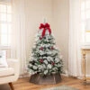Northlight Real Touch™? Heavily Flocked Whittaker Spruce Full Artificial Christmas Tree - 5' -Unlit -Northlight Christmas northlight v96295 styled 01 38516.1727317575
