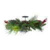 Northlight 32" Iced Mixed Pine, Berries And Pine Cones Christmas Pillar Candle Holder 1 Northlight 32" Iced Mixed Pine, Berries And Pine Cones Christmas Pillar Candle Holder -Northlight Christmas northlight vm26551 20871.1588355765