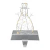 Northlight 8" LED Lighted Silver Wired Snowman Christmas Stocking Holder -Northlight Christmas northlight wy89006 92498.1608350173