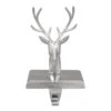Northlight 8" Shiny Silver Deer Head Christmas Stocking Holder -Northlight Christmas northlight wy89076 47180.1608349778