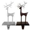 Northlight Set Of 2 Oil Rubbed Bronze And Silver Reindeer Christmas Stocking Holders -Northlight Christmas northlight wy89078 52958.1608779929