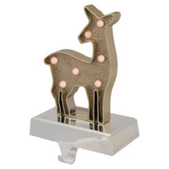 Northlight LED Lighted Reindeer Christmas Stocking Holder - 7.5" - Gold Finish 9 Northlight LED Lighted Reindeer Christmas Stocking Holder - 7.5" - Gold Finish -Northlight Christmas northlight wy92559 4 updated 14638.1661885778