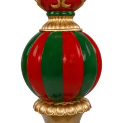 Northlight Commercial Size Ball Finial Christmas Decoration 48" - Gold And Red -Northlight Christmas northlight xe97173 04 44123.1726279109