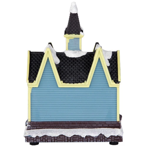 Northlight LED Lighted Snowy Church Christmas Village Display Piece - 6" 6 Northlight LED Lighted Snowy Church Christmas Village Display Piece - 6" - Image 4