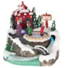Northlight LED Lighted And Animated Christmas Scene Village Display Decoration - 7.75" -Northlight Christmas northlight xh93272 1 69630.1672477951